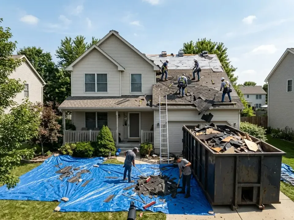roof-replacement-debris-remova-004 — frequently asked questions, Cheapest Dumpster Rentals in Isle of Hope, GA